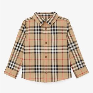 Like New Burberry Button Down Baby 6M